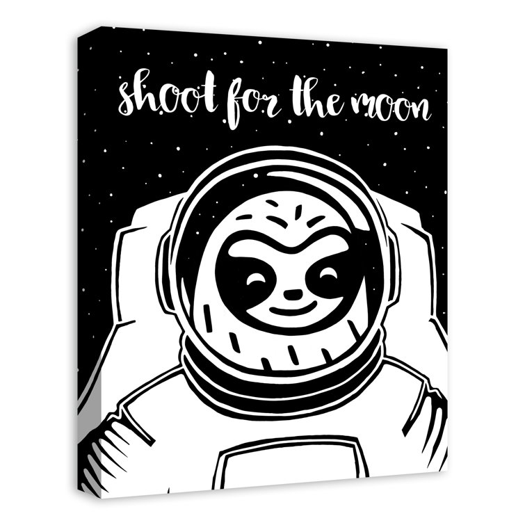 Harriet Bee 'Shoot for the Moon' Canvas Art Wayfair